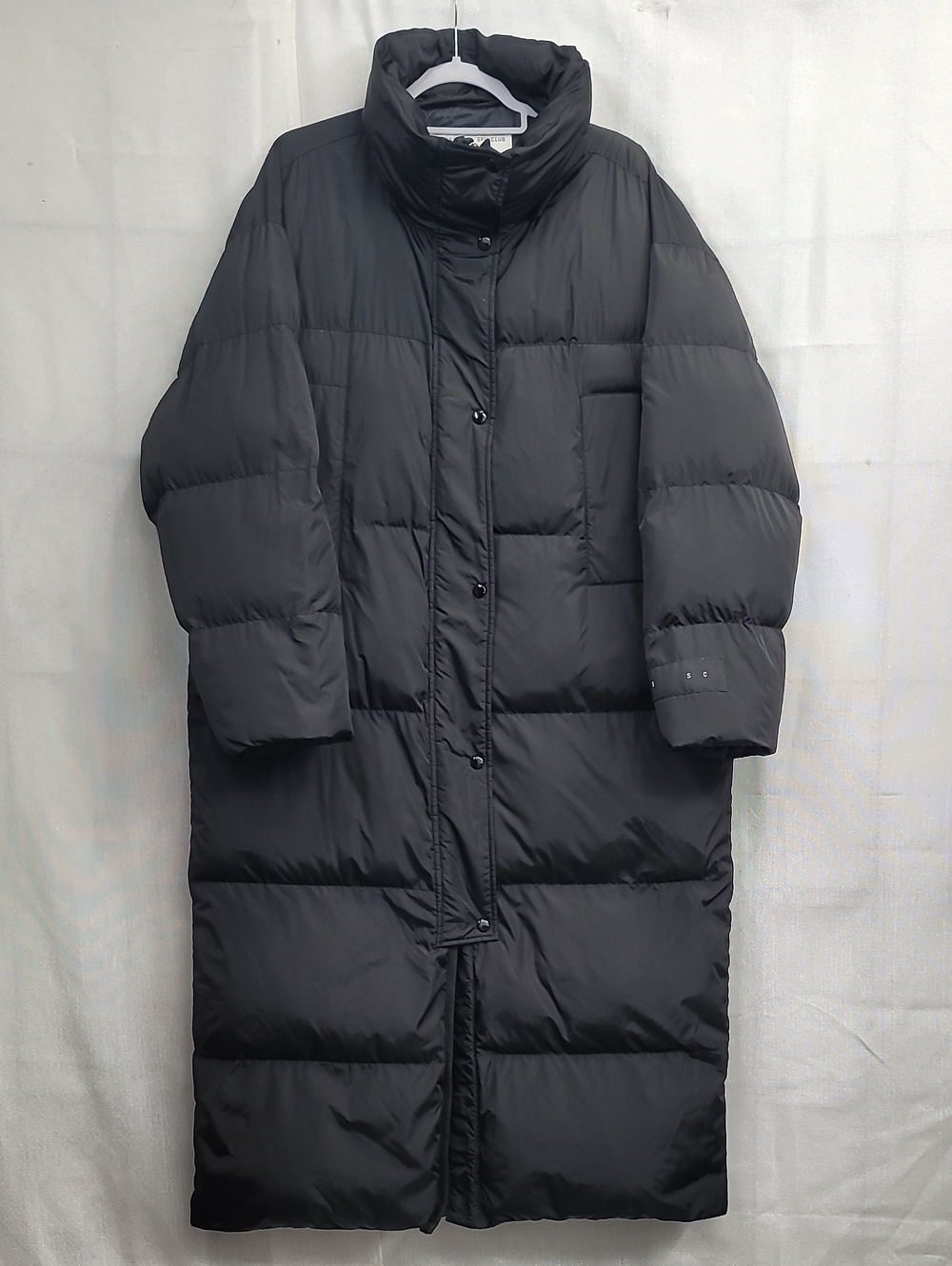 Shoreditch Ski Club Luna Parka Puffer t Jacket... Missing Hood Size Small